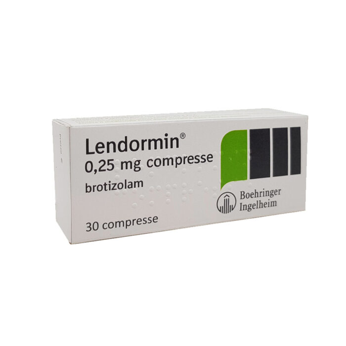 Lendormin Acquisto Senza Ricetta - Brotizolam Vendita Italia